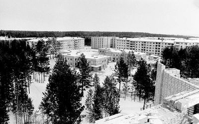 1978 Центральный, вид с МЖК, д4, 5, 21 общ, 19 сад