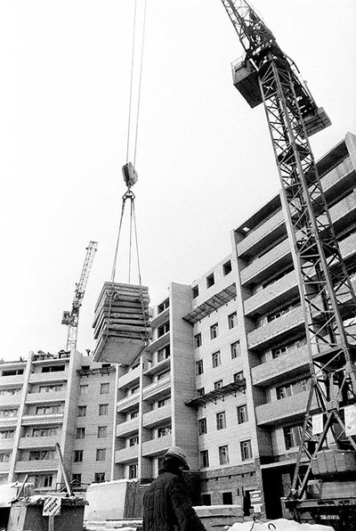 1984 Строительство  МЖК
