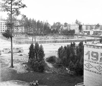 Готовится площадка под строительство ДК Юность