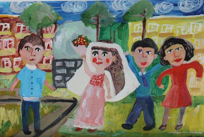 Арзамасцева Александра, 9 лет, "Молодая семья"