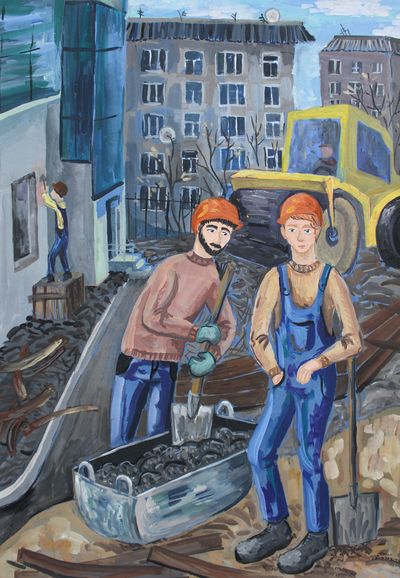 Макарова Анастасия, 14 лет, "Строительство ДШИ"