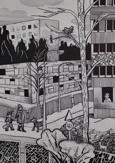 Никифорова Екатерина, "Вид из окна"