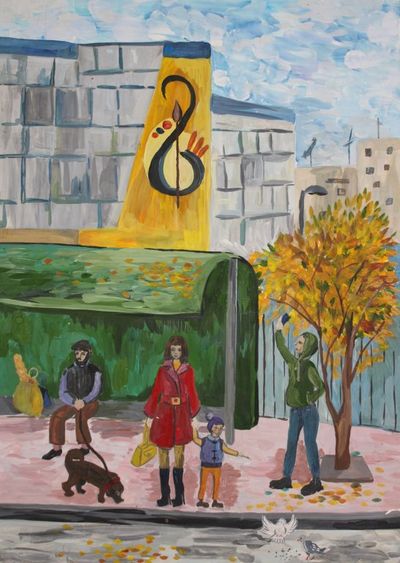 Сазанова Светлана, "Остановка ДШИ"