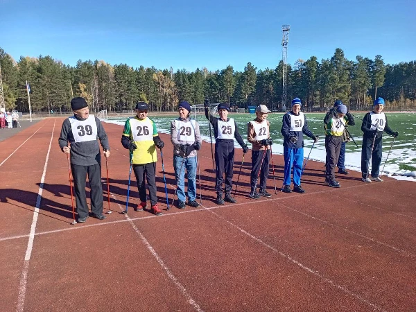 Очередной этап Спартакиады среди людей пенсионного возраста - северная ходьба