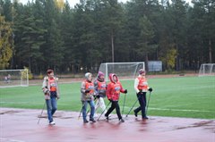 Соревнования по скандинавской ходьбе