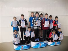 Саянские пловцы показали хороший результат