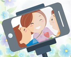 Фотокросс «Селфи с мамой»