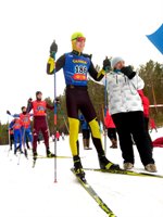 Гонка сильнейших лыжников