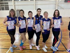 Саянские волейболистки - призеры