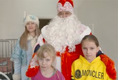 Подарки для маленьких пациентов