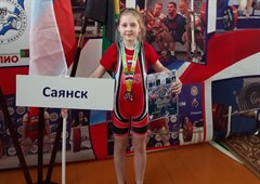 Юная Василиса - серебряный призер турнира