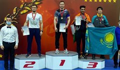 Саянский спортсмен на московском помосте