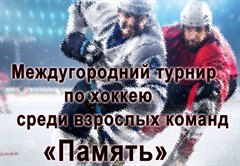 Междугородний турнир по хоккею среди взрослых команд "Память"