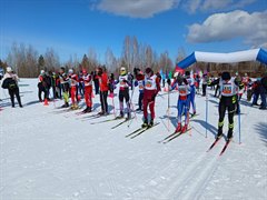 Открытое первенство города Саянска по лыжным гонкам "Официальное закрытие зимнего сезона. Эстафеты"