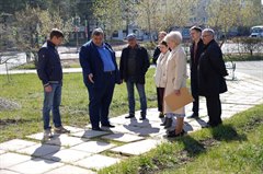 Мэр города Олег Боровский провел очередной объезд объектов