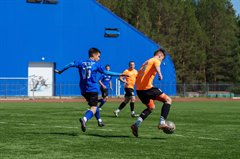 На городском стадионе стартовало Первенство Иркутской области по футболу