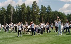 На зарядку становись!