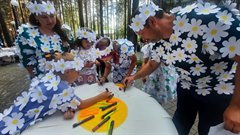 День семьи любви и верности сегодня отметили в Таёжных бульварах