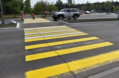 В Саянске участились случаи нарушения правил дорожного движения с участием пешеходов