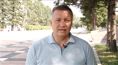 Поздравление саянцам от губернатора Иркутской области Игоря Ивановича Кобзева