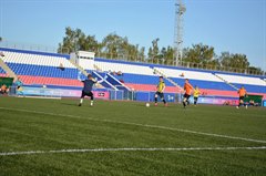 Очередной матч Первенства Иркутской области по футболу