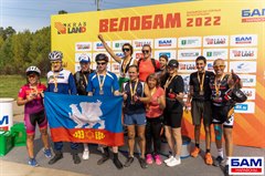 Достойное выступление саянских велосипедистов на "ВелоБАМе 2022"