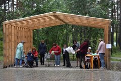 В Таёжных бульварах прошла акция «В день знаний читай с нам!»