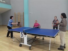 Соревнования по настольному теннису