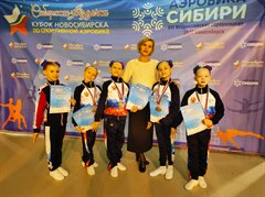 Успехи в спортивной аэробике