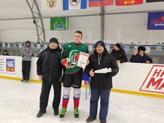 Лучший игрок - из команды Саянска