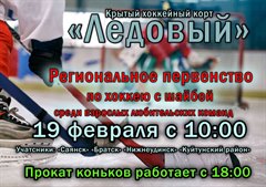 Региональное первенство по хоккею с шайбой среди взрослых любительских команд
