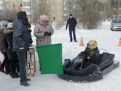 Соревнования картингистов