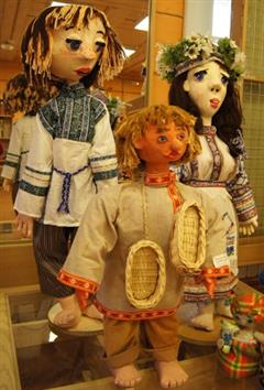 Саянские куклы в Иркутске
