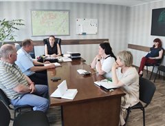 Сегодня в администрации города прошла рабочая встреча комиссии по безопасности дорожного движения