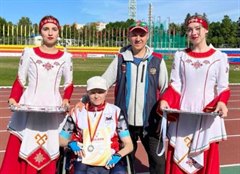 Всероссийские легкоатлетические соревнования в беге на спортивных колясках проходили с 12 по 16 июня в городе Чебоксары