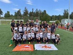 Турнир по футболу «Северное сияние» проходил в Братске с 16 по 18 июня