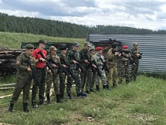 Саянские юнармейцы - лучшие в лазертаге