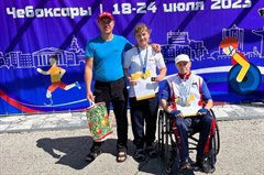 Победа саянских параолимпийцев