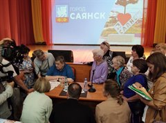 Сегодня состоялась традиционная встреча мэра города с жителями Саянска