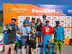 Достойное выступление саянских велосипедистов на "ВелоБАМе 2023"
