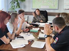 Состоялось очередное еженедельное заседание административной комиссии под председательством заместителя мэра городского округа по вопросам жизнеобеспечения города Марии Даниловой