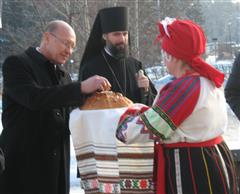 Саянск встретил епископа