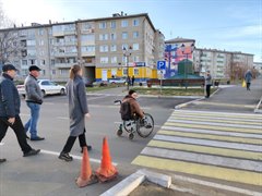 Смотр дорог на доступность для маломобильных граждан