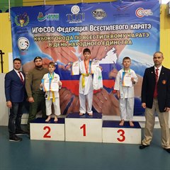 Победы каратистов