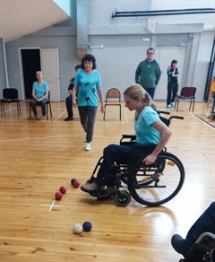 Очередной этап городской спартакиады среди людей с ограниченными возможностями