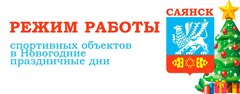 Режим работы спортивных объектов в Новогодние праздничные дни