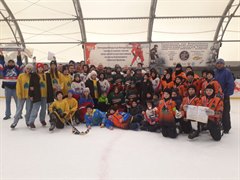 Турнир по хоккею с мячом на призы Агрохолдинга "Саянский  Бройлер"