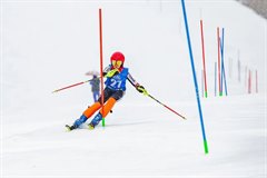 Соревнования по горнолыжному спорту на Пихтовой горе