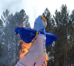 Отметили Масленицу