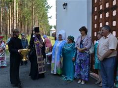 Праздник медосбора прошел на территории Благовещенского храма